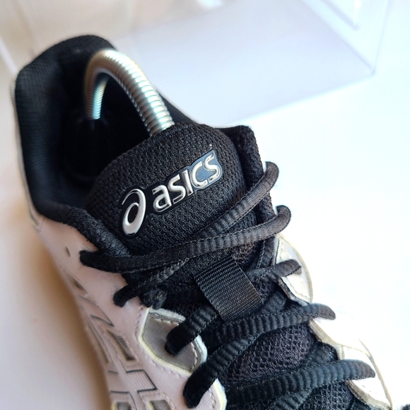 ASICS Gel-Renma Men's size 8.5 Indoor/Outdoor Shoe (White/Black) (1071A068.101) - Picture 6 of 10